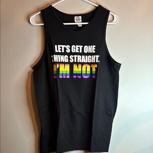 Delta Pro Weight Black Tank Top